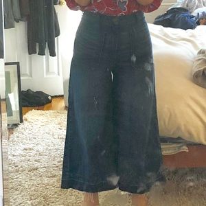 Free People high-rise wise-leg jeans